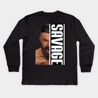 Savage Kids Long Sleeve T-Shirt